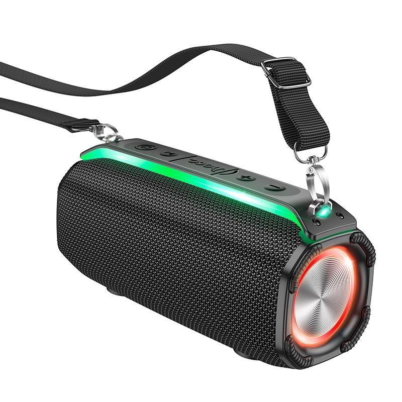 Акустика HOCO Rick sports BT speaker HC23 IPX4  |BT5.3, TWS/FM/USB/TF/AUX, 6h| чорна, фото 1