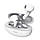 Навушники TWS Yavi Earphones BT 5.3, ENC, SBC, Mic, Білий Trust, фото 7