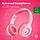 Навушники Nouna Headphones mini-jack, Mic, Рожевий Trust, фото 3
