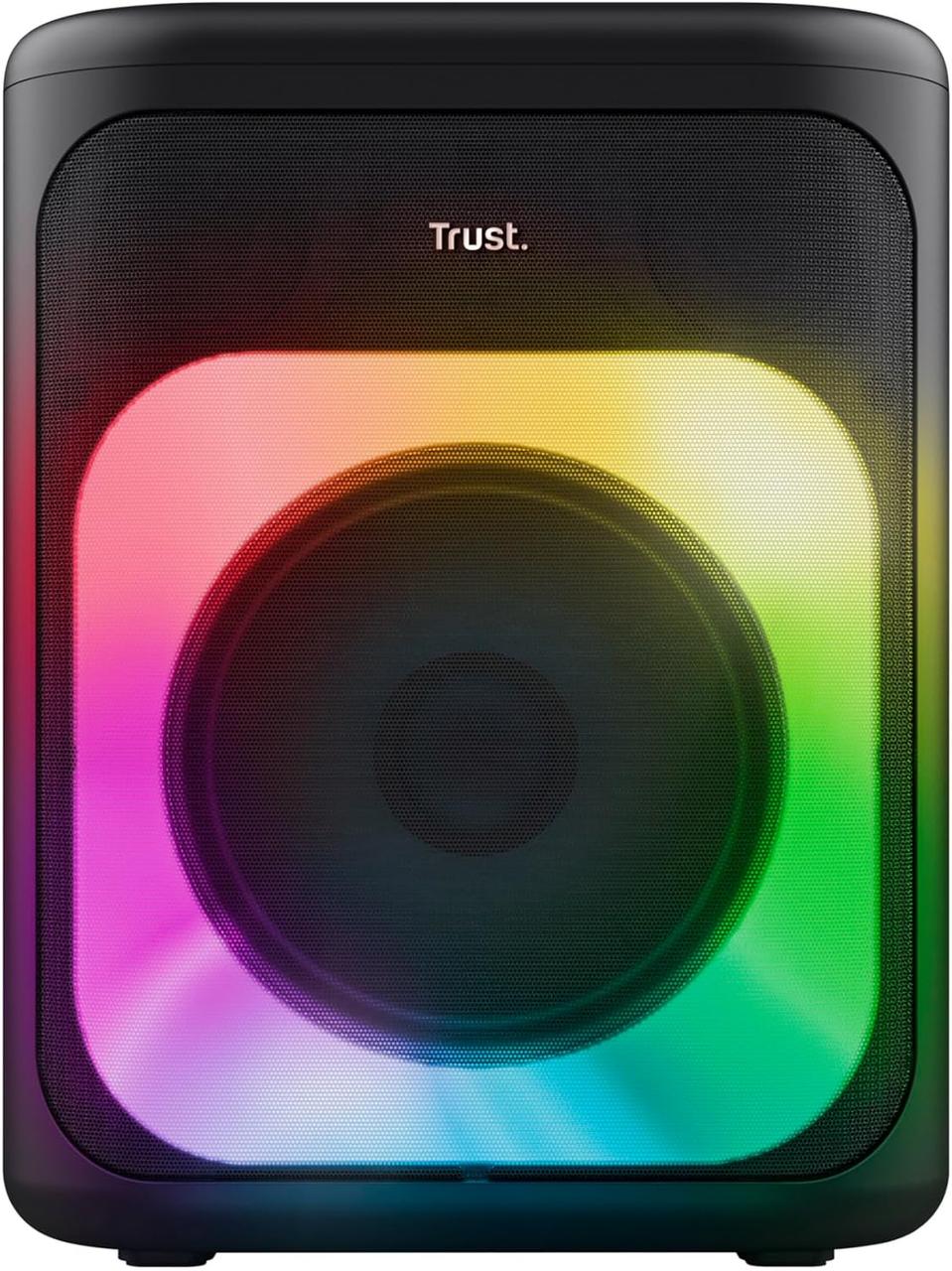 Портативна акустична система Azura 50Вт, 1.0, ВТ 5.2, TWS, MP3, IPX4, RGB, Чорний Trust