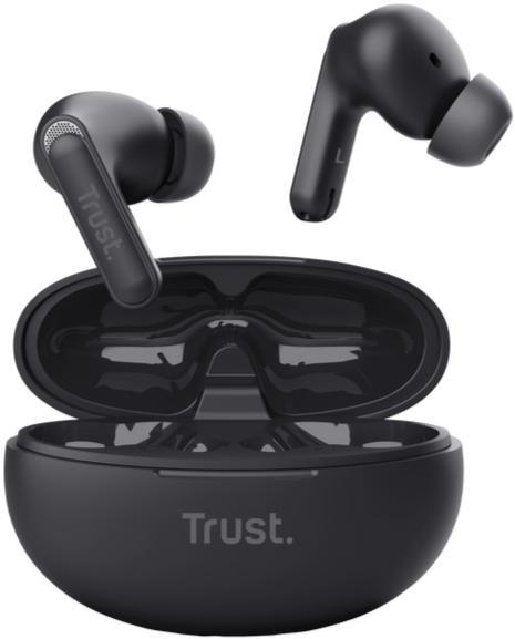 Навушники TWS Yavi Earbuds BT 5.3, ENC, SBC, Mic, Черий Trust