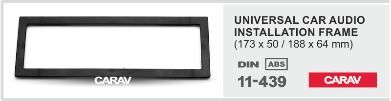 CARAV 11-439 1-din