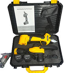 Набір акумуляторний CILTI  2 в 1 Секатор  + міні-пила 4 дюйми (10 см) з 2 АКБ 12V  в комплекті