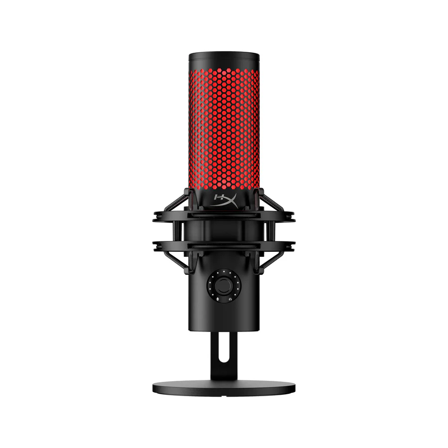 Мікрофон геймерський QuadCast 2, Omni/Uni/Bi, USB-A, 3м, RGB, чорний HyperX