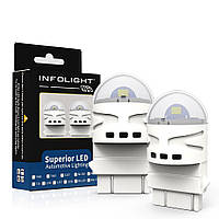 Комплект світлодіодних ламп Infolight P27/7W (3157) Red