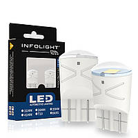 Комплект світлодіодних ламп Infolight T10 (w5w) Amber