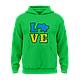 Дитяча кофта худі для дівчаток Love Ukraine, 3-16 років, фото 5