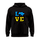Дитяча кофта худі для дівчаток Love Ukraine, 3-16 років, фото 4