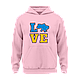 Дитяча кофта худі для дівчаток Love Ukraine, 3-16 років, фото 8