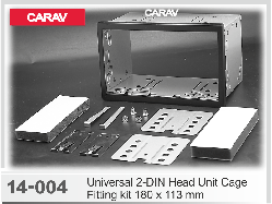 Універсальний набір для кріплення 2DIN CARAV 14-004