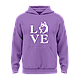 Дитяча кофта худі для дівчаток Love Haski, 3-16 років, фото 4
