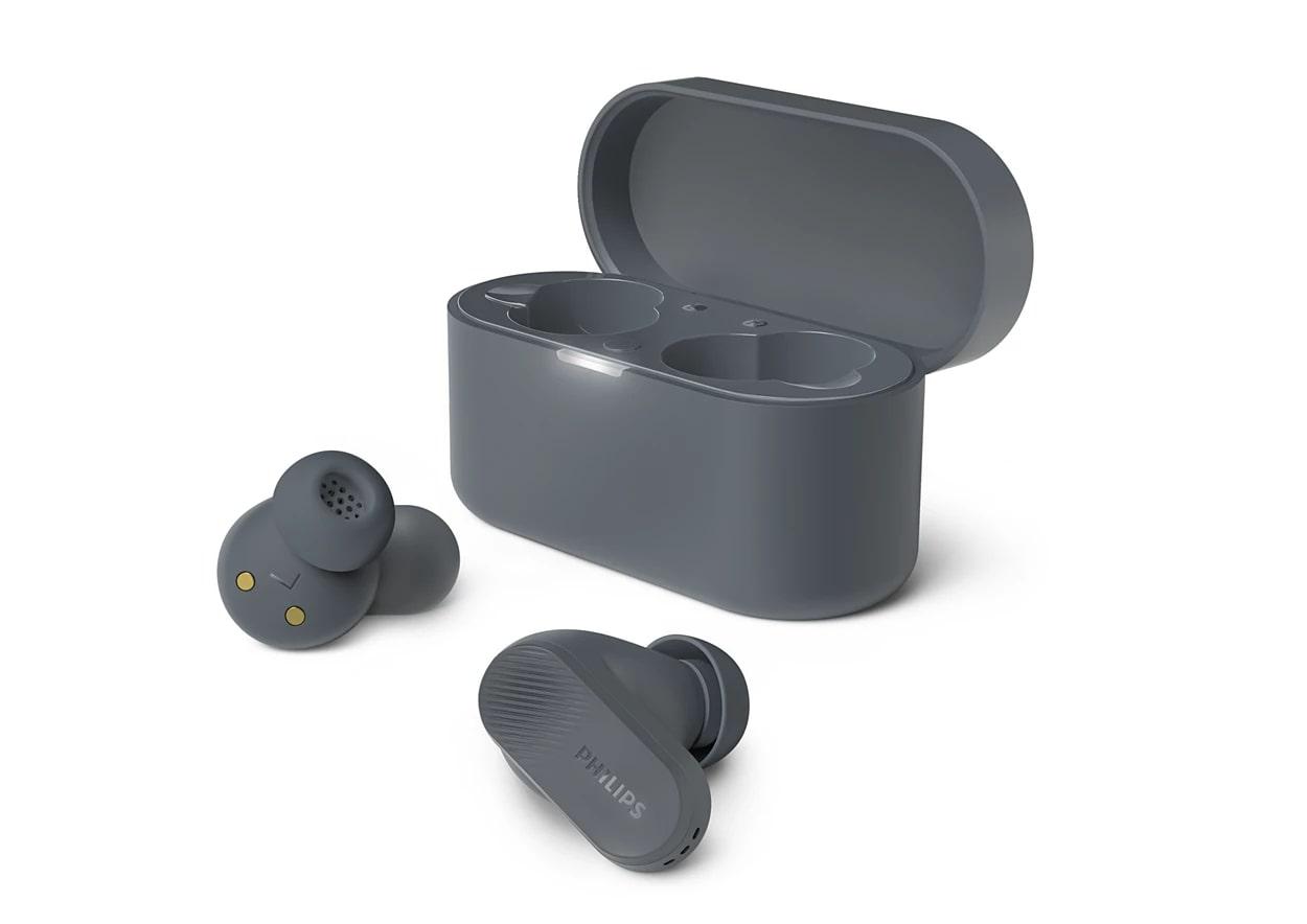 Навушники TWS TAT3509 BT 5.3, ANC, IPX4, SBC, LC3, Touch control, Mic, Сірий Philips