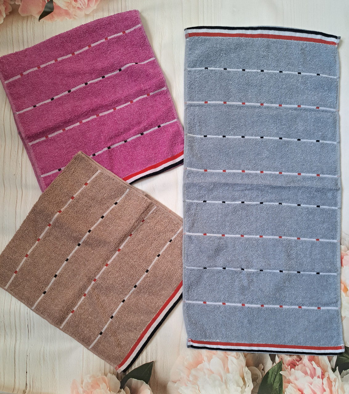 Махровий кухонний рушник мод. 439 (12), фото 1