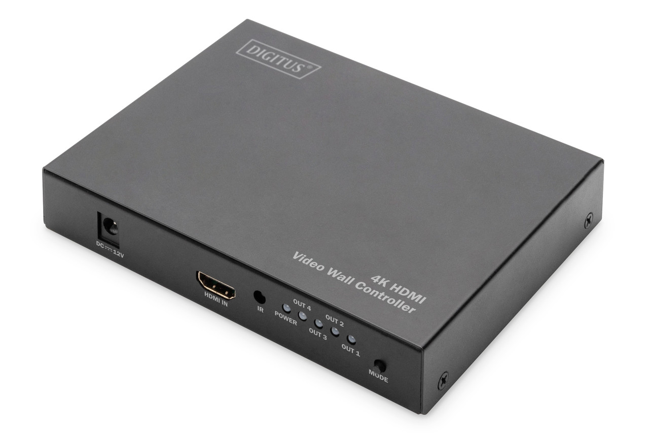 Digitus Контролер відеостіни 4K HDMI Video Wall 4K 2x2