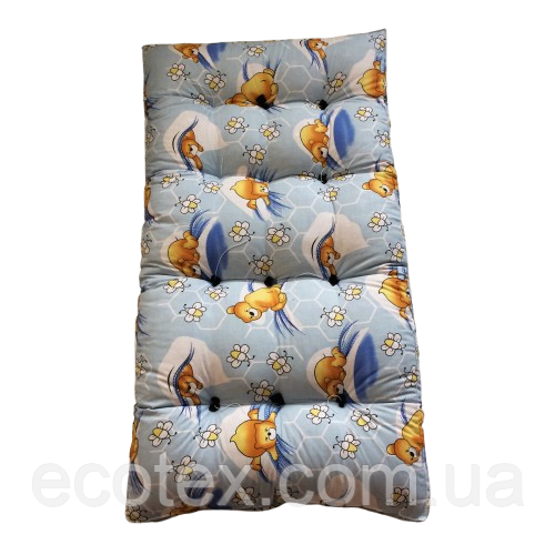 Матрас ватний, дитячий, 60*120 см., фото 1