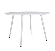 Стіл обідній Modern lite 4L white дсп h18 біла d1000 мм (Новий Стиль ТМ)