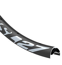 Обід BlackJack SL 27 ASY 29", 622x27, 28 отв., FV, асиметричний, чорний анодований, безкамерний