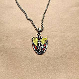 Підвіска святий Архангел Михайло захисти мене кулон щит амулет оберіг, фото 4