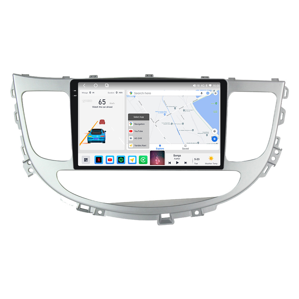 Штатна магнітола Mekede M6 Plus Hyundai Rohens (2008-2013) CarPlay QleD