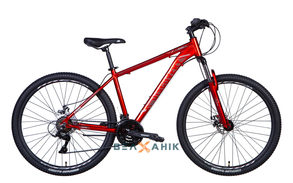 Велосипед 27,5" Discovery BASTION AM DD (рама 17") червоний