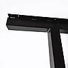Регульована опора для столу з металу 500×100 мм, H 730 мм 1 шт Чорний, фото 9
