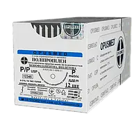Шовний матеріал Поліпропілен монофіламентний синій або фіолетовий, що не розсмоктується