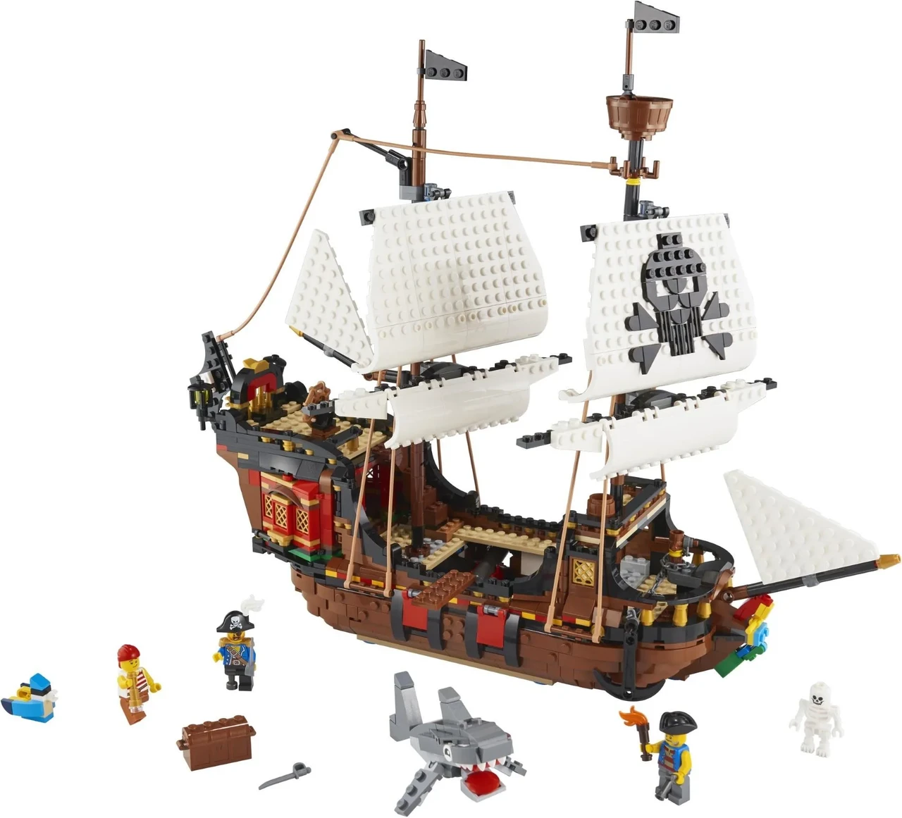 Блоковий конструктор LEGO Creator Піратський корабель (31109)