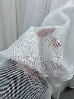 Тюль бамбук однотонний заввишки 3м. білий, фото 4
