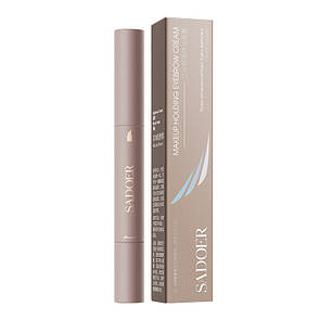 Олівець для брів Sadoer Makeup Holding Eyebrown Cream Brown (02)