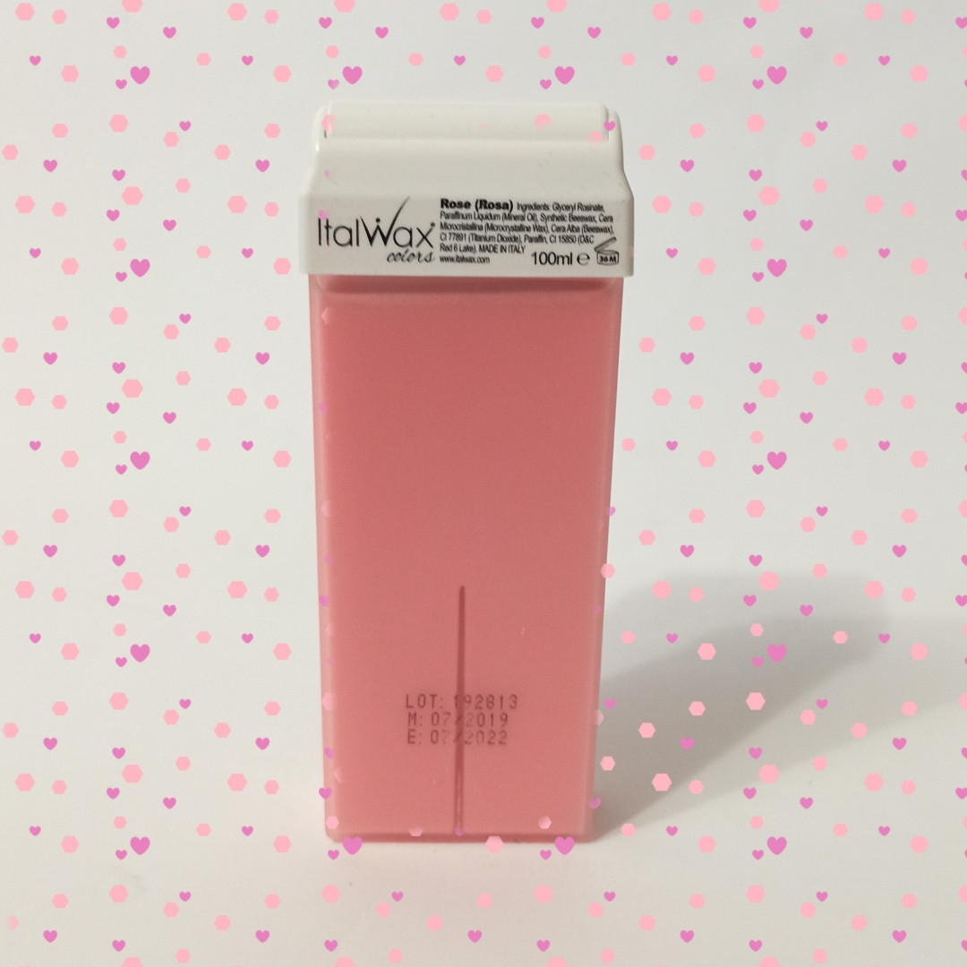 Віск касетний ItalWax Rose 100 мл Троянда для депіляції, фото 1