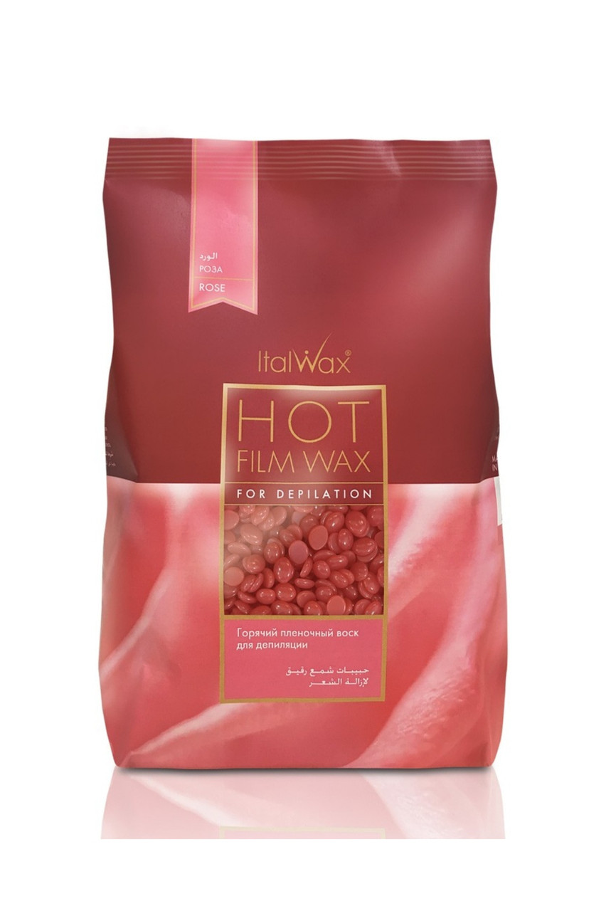 Гарячий віск ItalWax в гранулах Троянда 500г віск плівковий Італ Вакс, фото 1