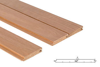 Вагонка термоосина STS4 15x140 2.1 м для лазні та сауни