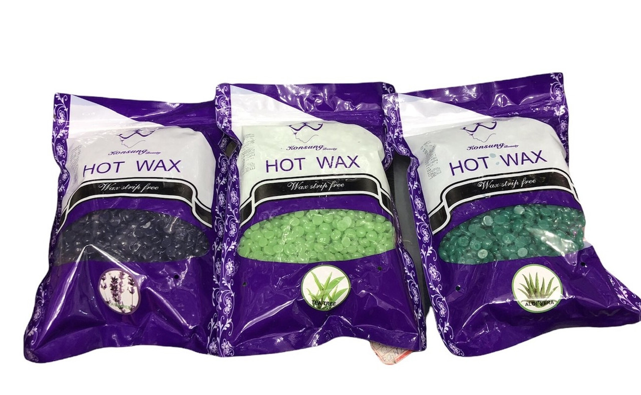Гарячий віск Beauty в гранулах Hot Wax Konsung 350г