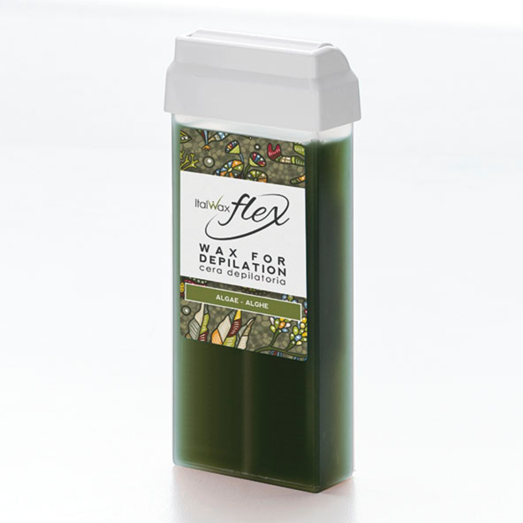 Віск касетний ItalWax Flex Algae100 мл для депіляції водорості картридж