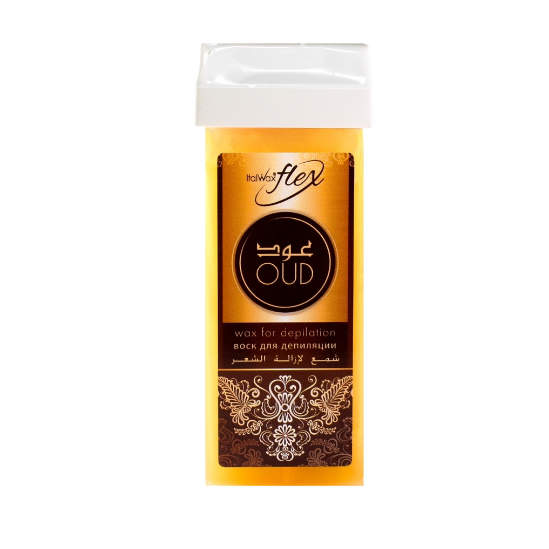 Віск касетний ItalWax Flex Oud 100 мл для депіляції Уд картридж