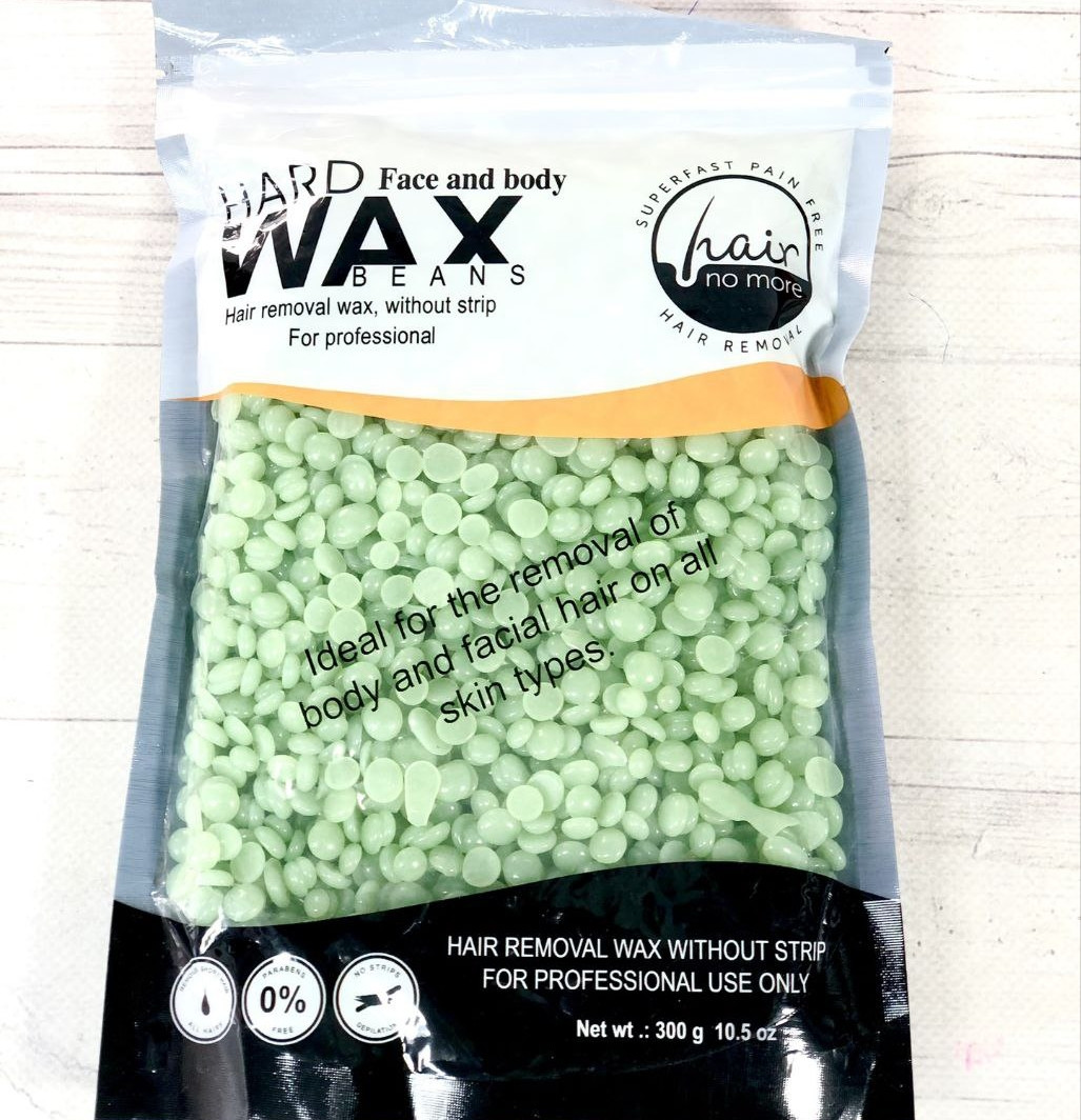 Віск плівковий для депіляції Depilatory Hard Wax Beans гранули face and body, фото 1