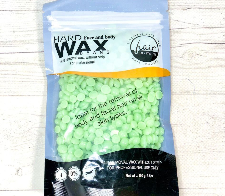 Віск плівковий для депіляції Depilatory Hard Wax Beans гранули face and body, фото 1