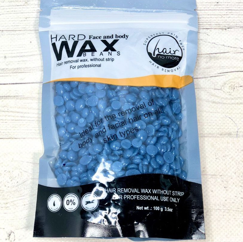 Віск плівковий для депіляції Depilatory Hard Wax Beans гранули face and body