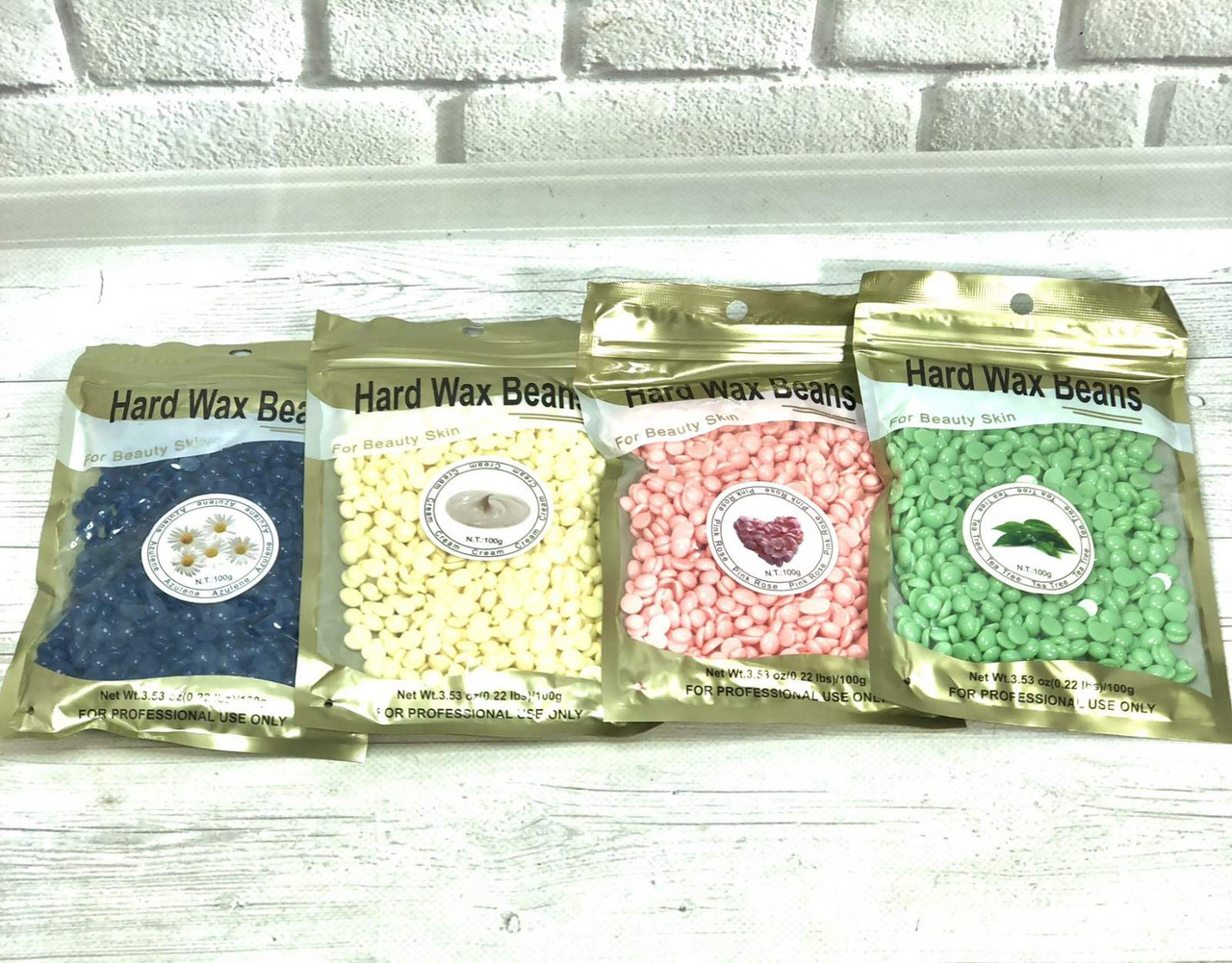 Віск плівковий для депіляції Depilatory Hard Wax Beans гранули for beauty skin
