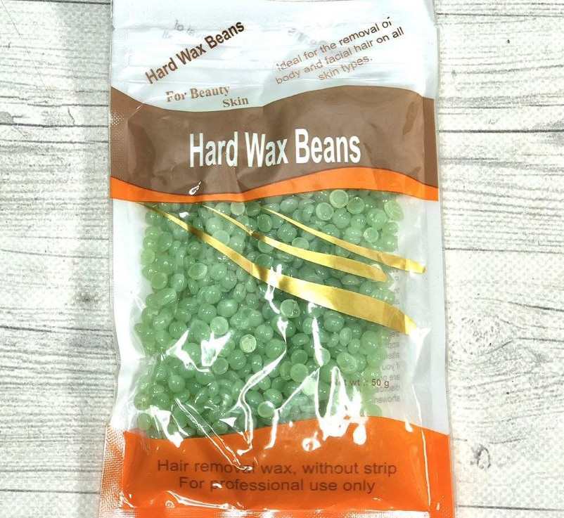 Віск плівковий для депіляції Depilatory Hard Wax Beans гранули face and body