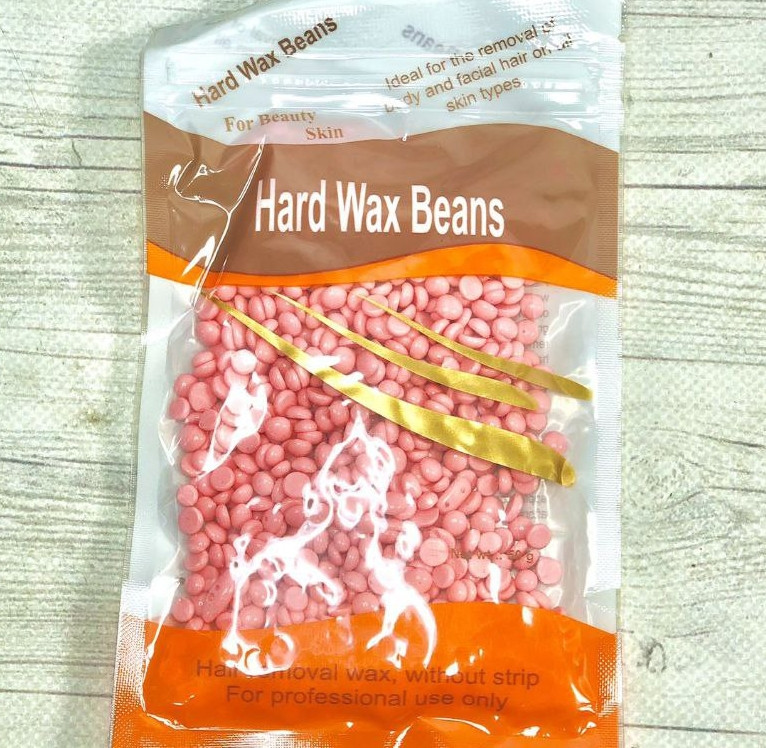 Віск плівковий для депіляції Depilatory Hard Wax Beans гранули face and body