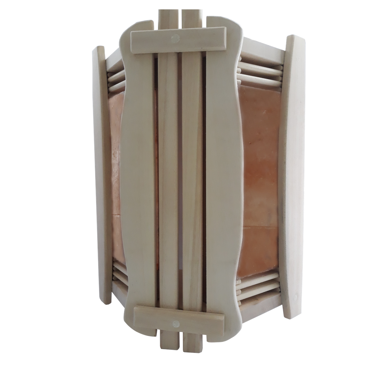 Огорожа світильника кутова GREUS з гімалайської солі 2 плитки, фото 1