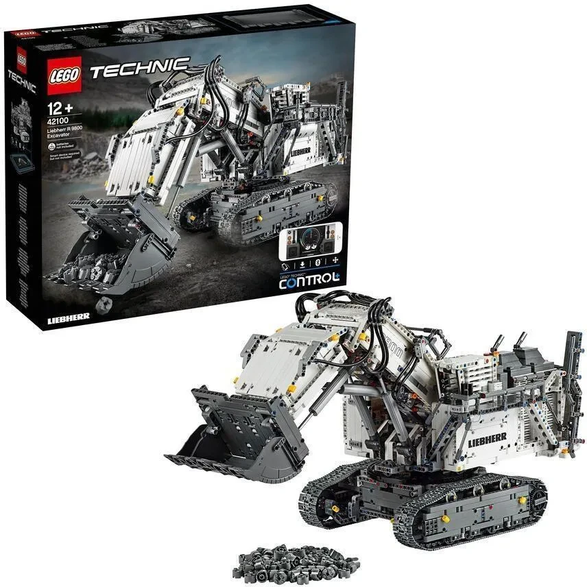 Автоконструктор LEGO Technic Екскаватор Liebherr R 9800 (42100)