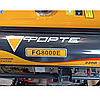 Генератор бензиновий Forte FG8000E 6000 Вт 25 л 74 дБ чотиритактний бензиновий генератор, фото 6