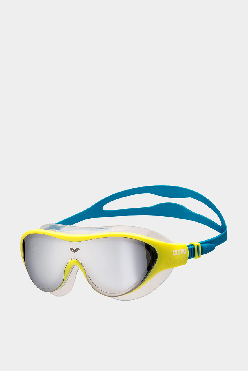 Окуляри для плавання Arena THE ONE MASK JR MR жовто-синій Діт OFSM Акція, знижка