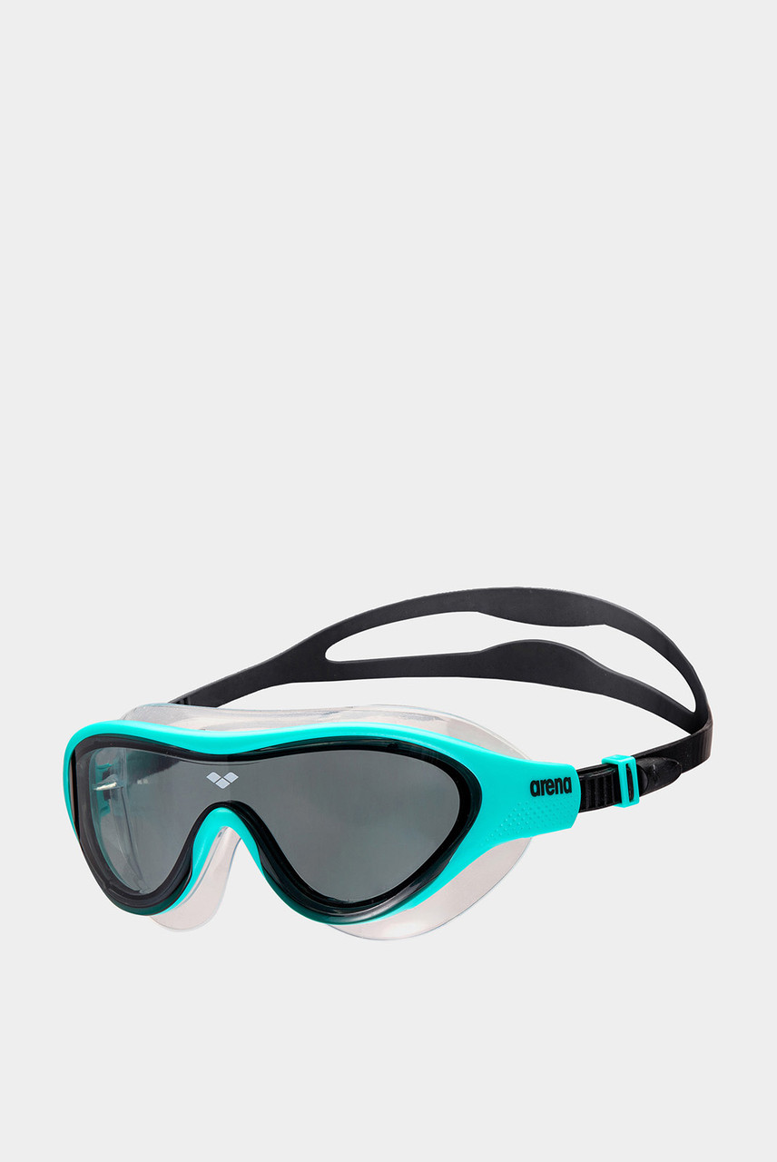 Окуляри для плавання Arena THE ONE MASK JR бірюзово-чорний Діт OFSM Акція, знижка