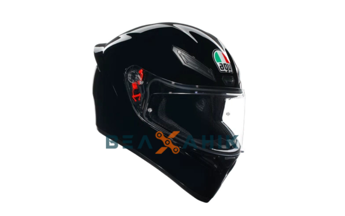 Шолом (інтеграл) AGV K1 S Gloss Black ECE2206 [XL], фото 1