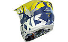 Шолом (кросовий) AXXIS WOLF Jackal A3 Matt Yellow [M], фото 2