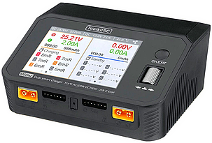Зарядний пристрій ToolkitRC M6DAC із вбудованим блоком живлення AC=200W DC=700W ОРИГІНАЛ, фото 1