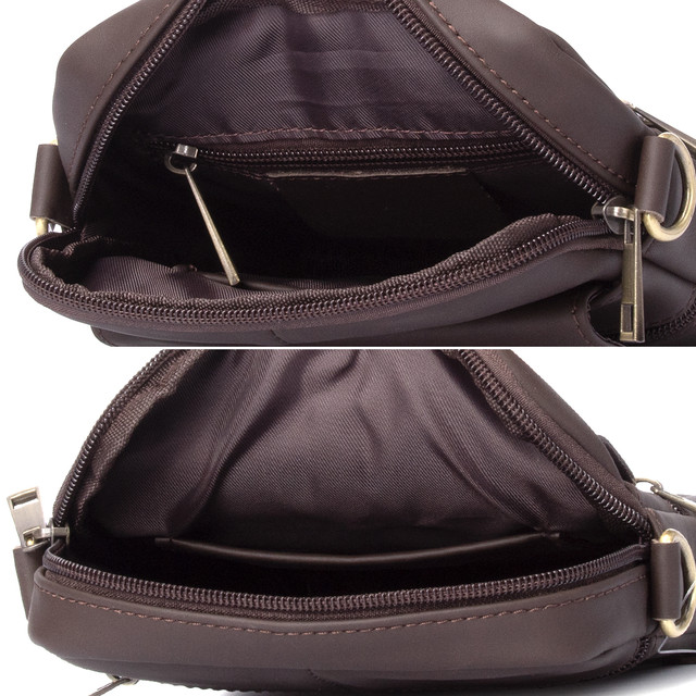 Чоловіча сумка через плече шкіряна Joyir коричневого кольору арт.00207 Чоловіча сумка через плече шкіряна Joyir коричневого кольору арт.00207